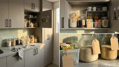 Organize o armário de cozinha por setores: 6 ajustes simples que facilitam o dia a dia.