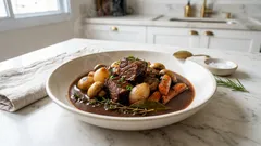 Boeuf bourguignon fácil: carne macia no vinho tinto e molho bem encorpado