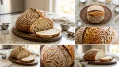 Pão decorado (pão arte): massa macia e cortes bonitos para fazer em casa